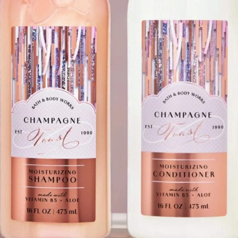 Bath &‎ Bodywork Champagne Moisturizing Shampoo and Conditioner